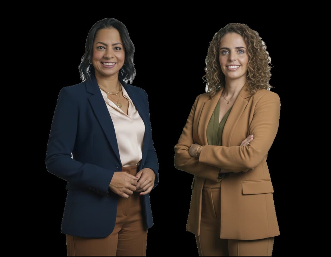 Daniele Vieira e Inácia Nunes em composição consultiva para avaliação de imóvel